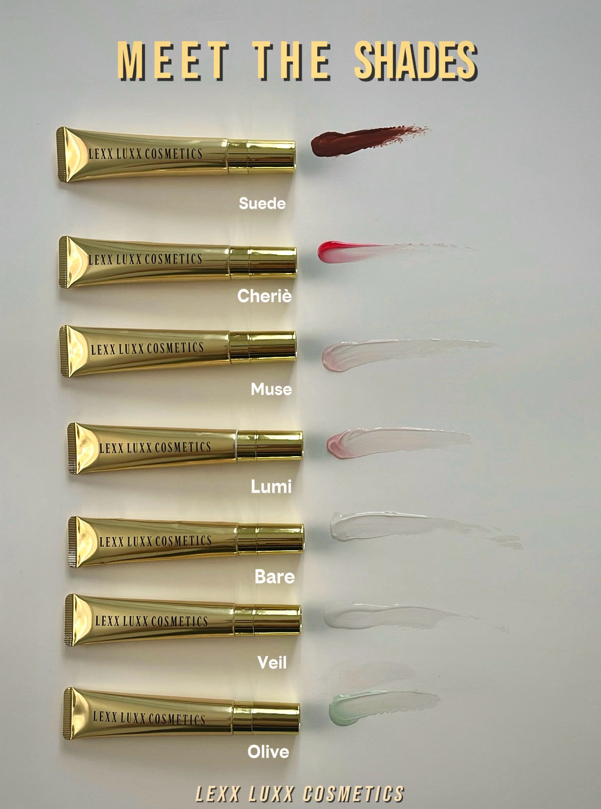 The soft life lip oil collection